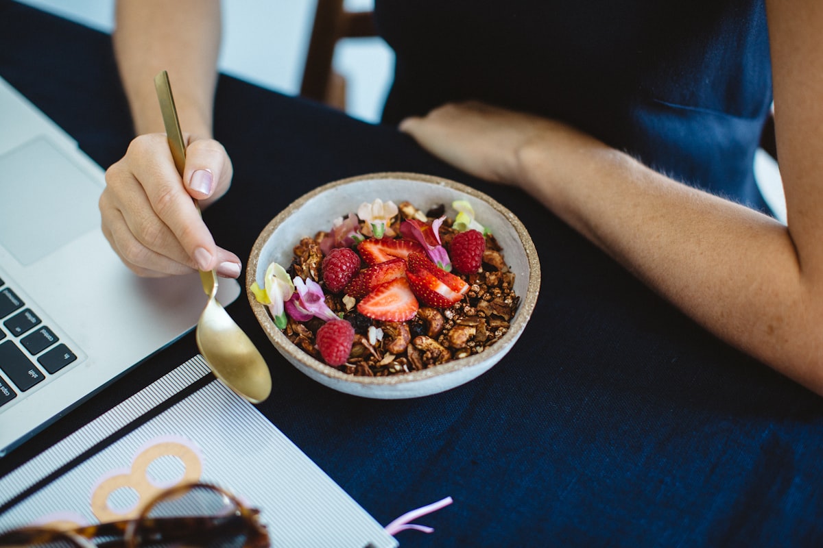 Equilibrio entre disfrute y nutrición
